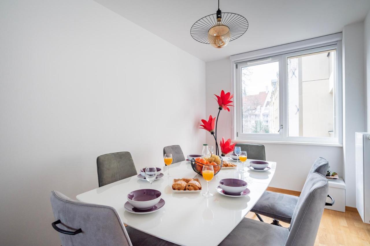 L'Academie - Terrasse Avec Vue - Parking Apartment สตราสบูร์ก ภายนอก รูปภาพ